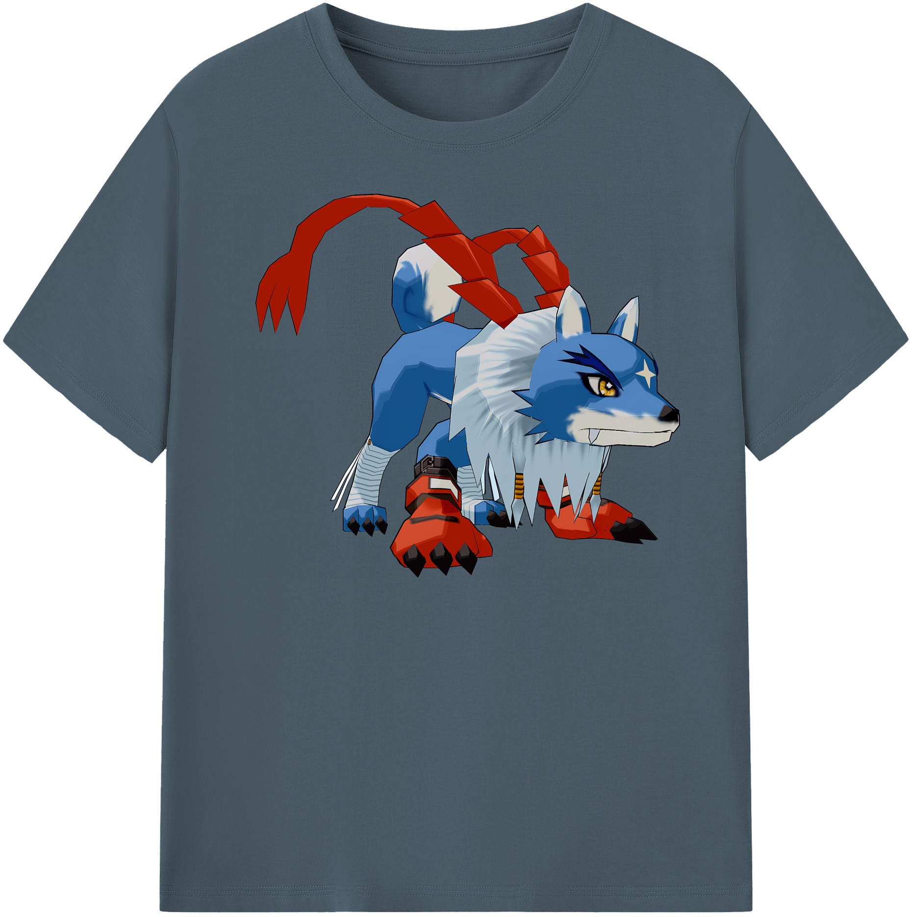 （画像用） Digimon デジタルモンスター/デジモン 綿100％半袖Tシャツ（フロントプリント）